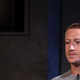 Facebook CEO Mark Zuckerberg arrives onstage to speak about the new Facebook News feature at the Paley Center For Media on October 25, 2019 in New York City.
